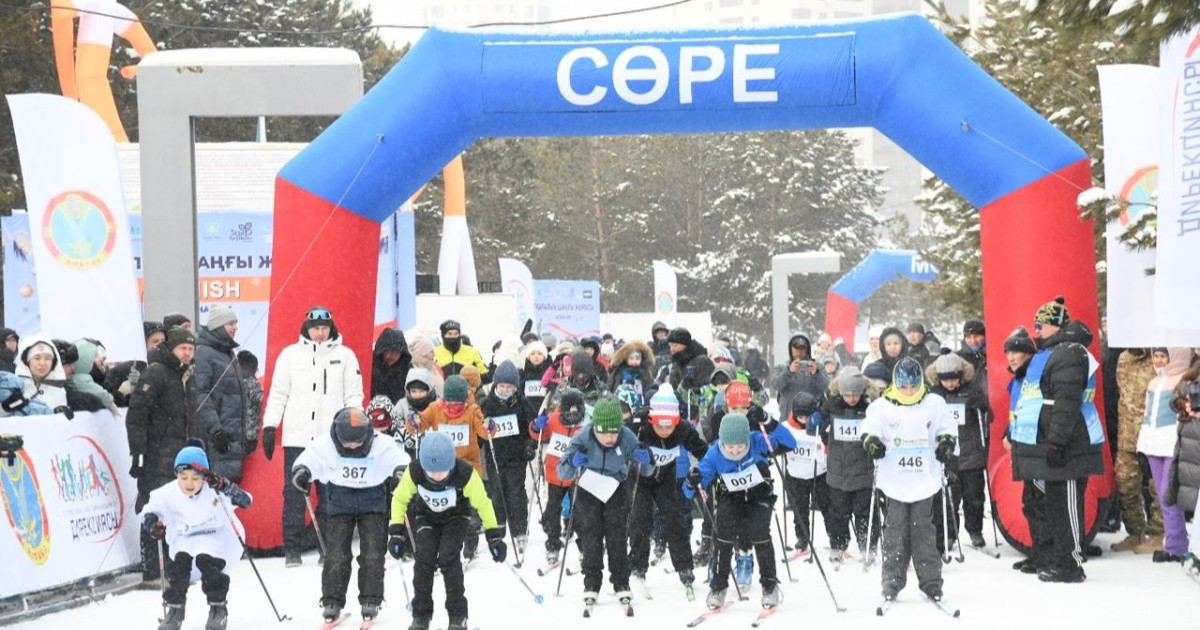 Астанада шаңғыдан ауқымды жарыс өтіп жатыр (фото)