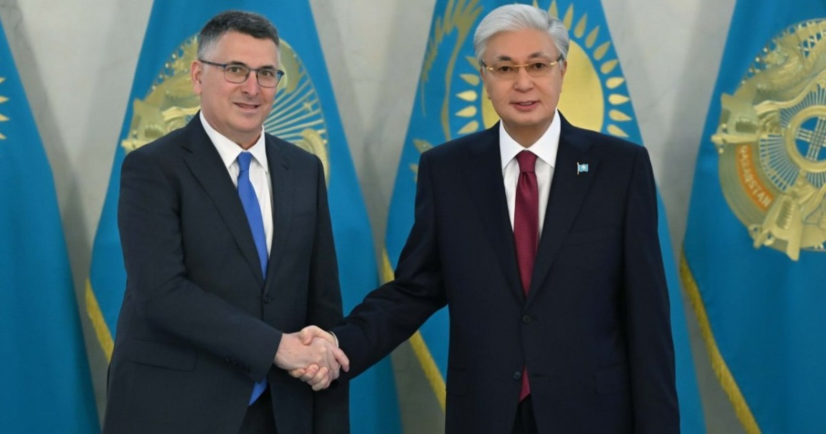 Мемлекет басшысы Израильдің сыртқы істер министрін қабылдады