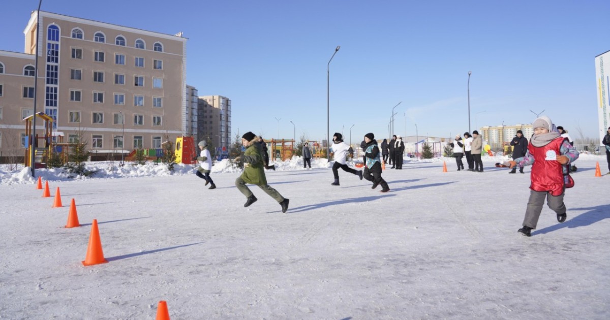 Астанада «Қысқы көңілді старт» эстафетасы өтті