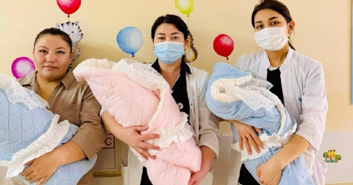 Шымкент қаласында үшем дүниеге келді