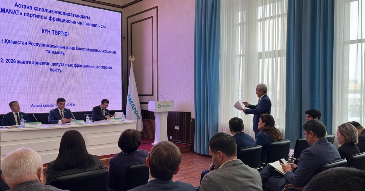 Конституция жобасы: Елдің құқықтық, саяси дамуын қайта пайымдауға негізделген