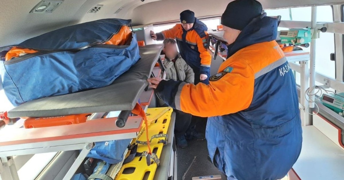 Ақмола облысының құтқарушылары Әзербайжан азаматына көмек көрсетті