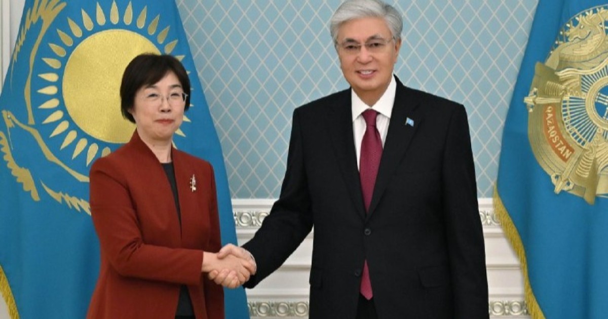 Мемлекет басшысы Азия инфрақұрылымдық инвестициялар банкінің президенті Цзоу Цзяиді қабылдады