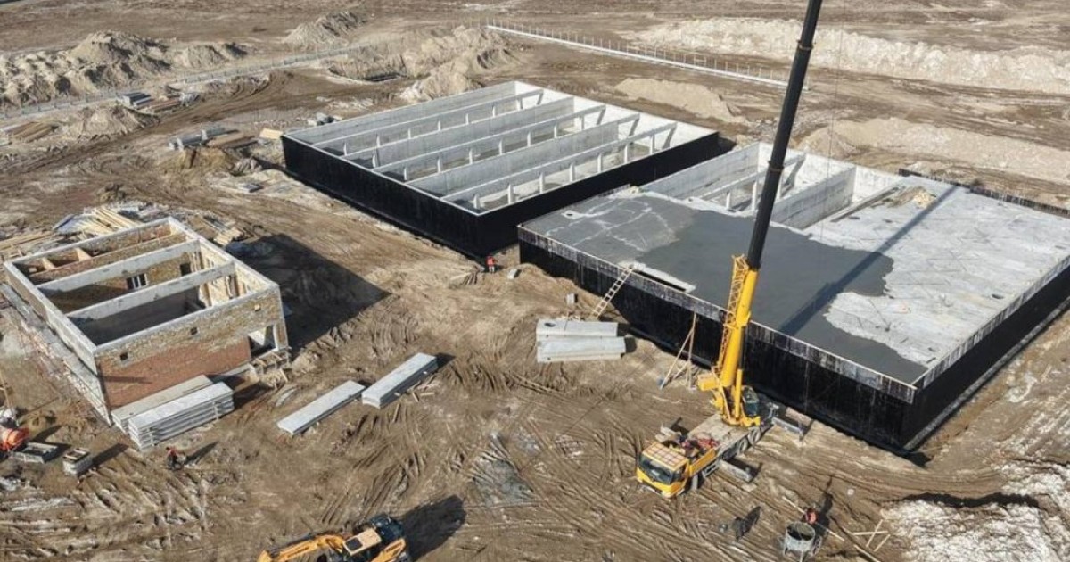 Түркістан облысында Шардара топтық су құбырының құрылысы 70 пайызға аяқталды