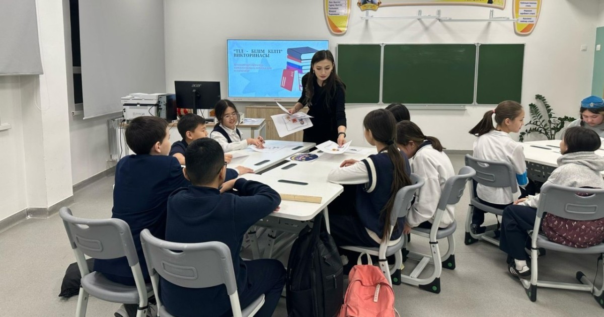 Астанадағы №102 мектеп заманауи талаптарға сай жабдықталған орта