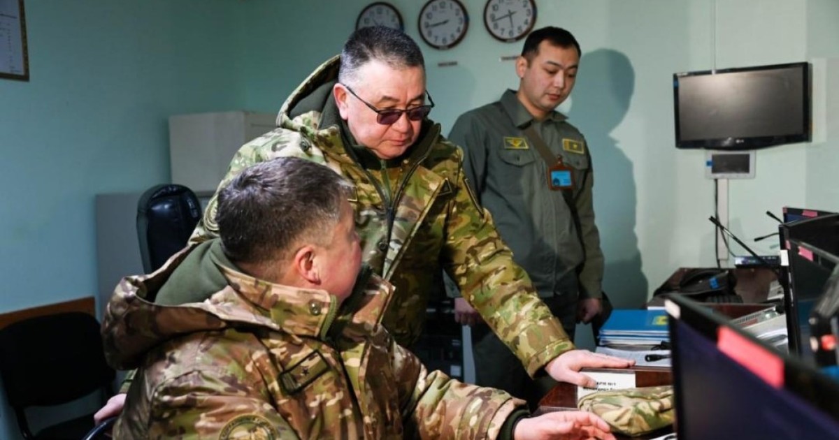 Әуе шабуылына қарсы қорғаныс әскерлерінің жауынгерлік дайындығы тексерілді