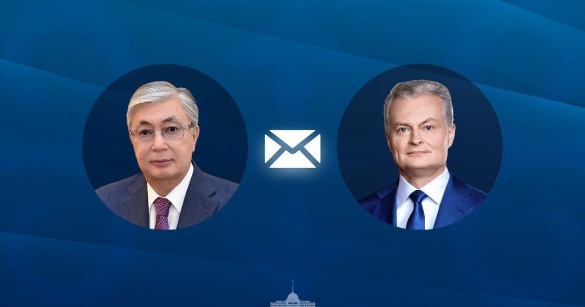Мемлекет басшысы Литва Президентіне құттықтау жеделхатын жолдады