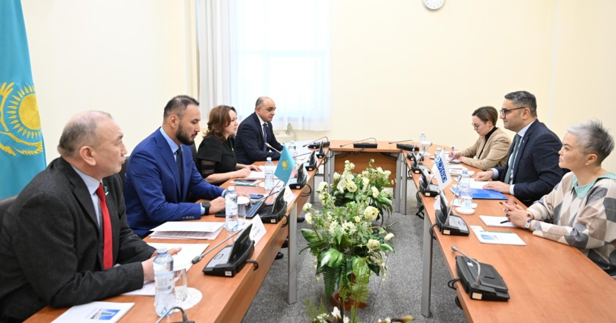 Депутаттар ЕҚЫҰ делегациясымен республикалық референдумға дайындықты талқылады