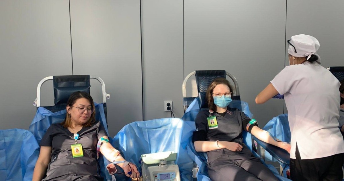 Кардиологтар «Донор бол да үміт сыйла» атты республикалық акцияға қатысты