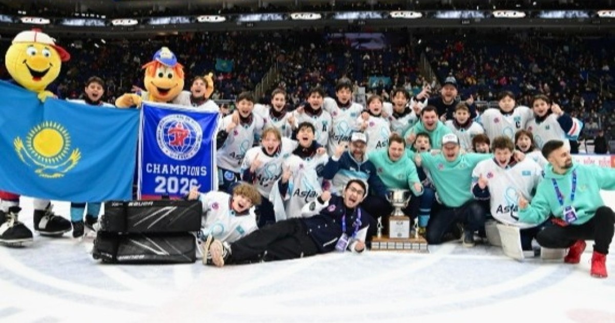 Мемлекет басшысы Astana Team балалар хоккей командасын құттықтады