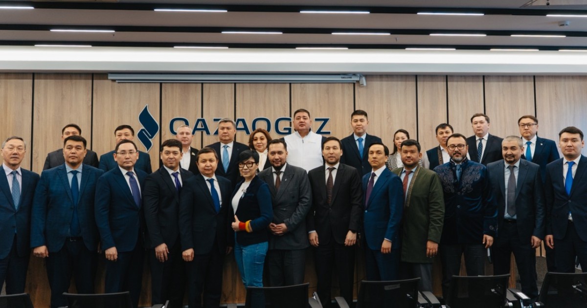 Жалпыұлттық коалицияның мүшелері «QazaqGaz» ұлттық компаниясының ұжымымен кездесті