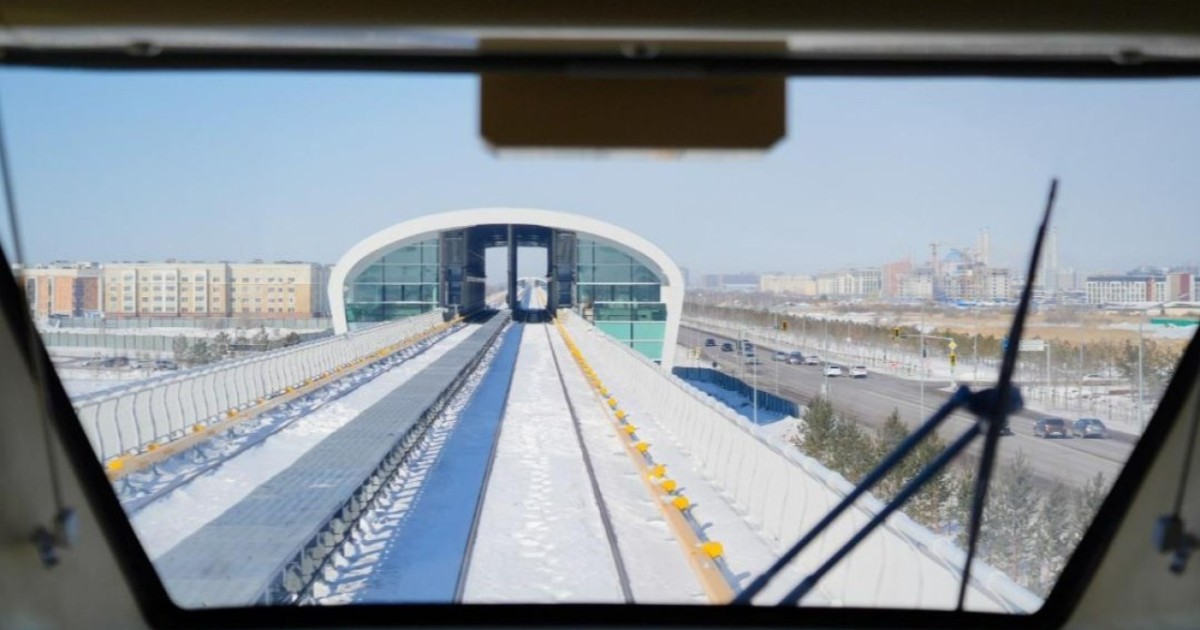 Астанадағы LRT көктемде іске қосылады