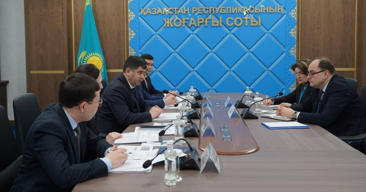 Жоғарғы сотқа ТМД байқаушылар миссиясының өкілдері келді