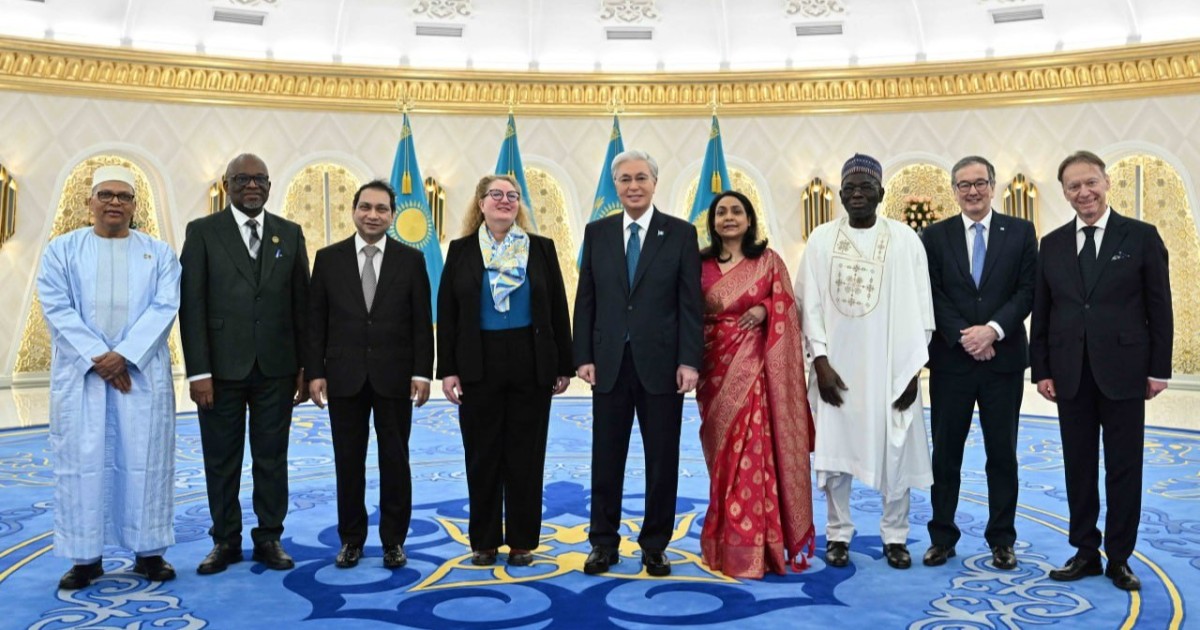 Қасым-Жомарт Тоқаев бірқатар мемлекеттің елшілерінен сенім грамоталарын қабылдады