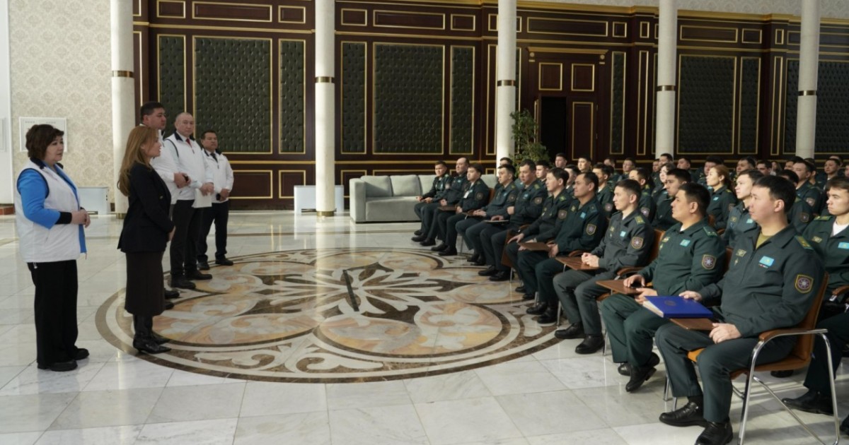 Шекара қызметінің әскери қызметшілеріне жаңа Конституция жобасы түсіндірілді