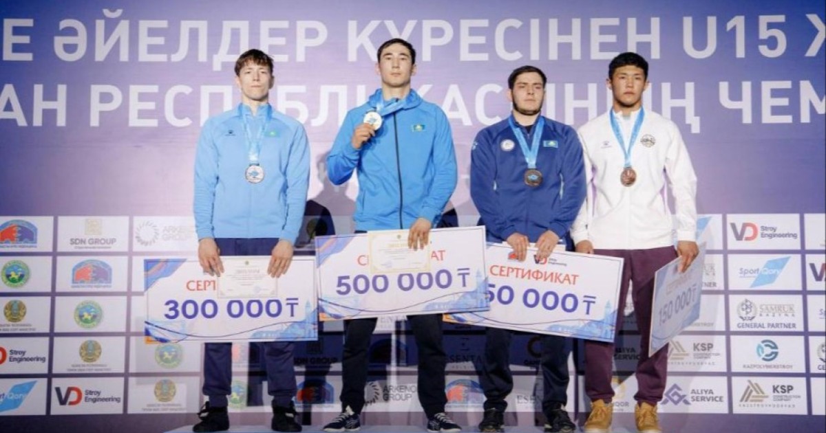 Астаналық балуан ел чемпионатында топ жарды