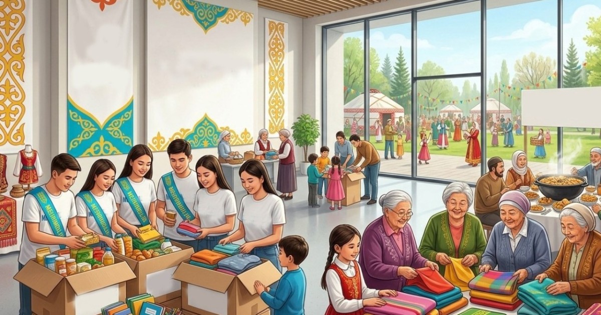 Наурызнама: Бүгін – Қайырымдылық күні