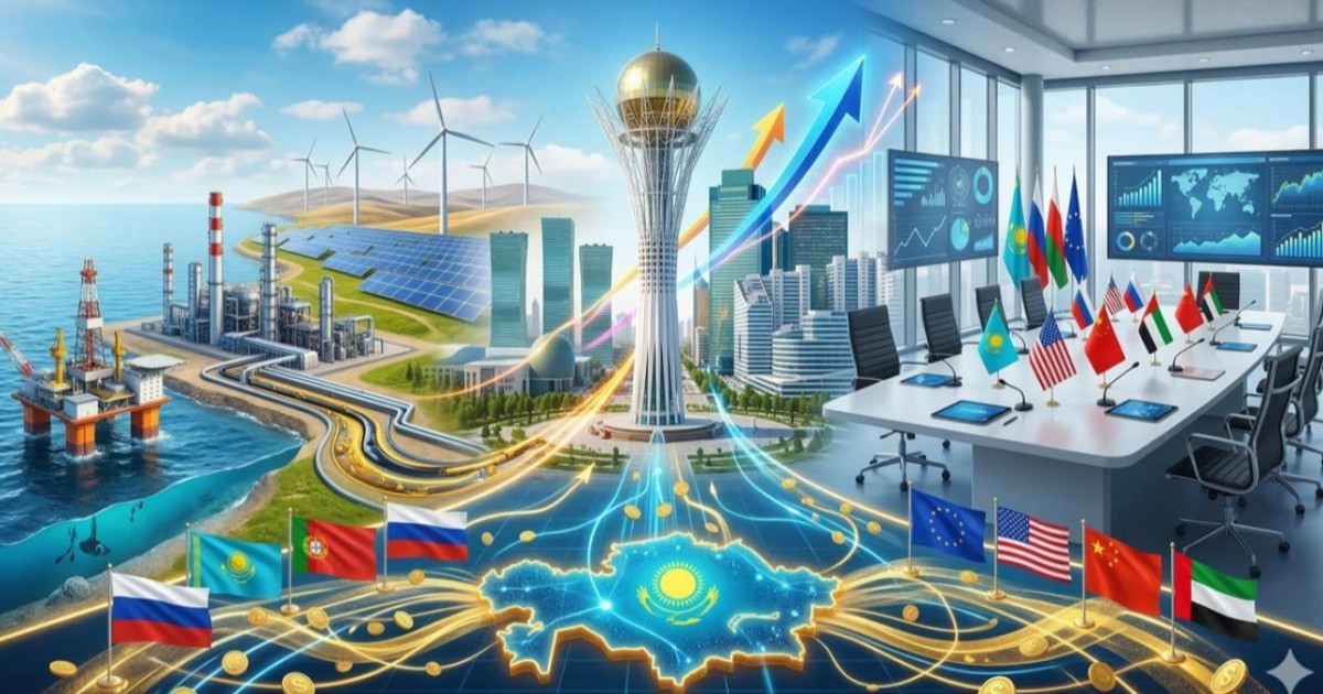 Орталық Азиядағы шетел инвестициясының 68%-ы Қазақстан экономикасында шоғырланған