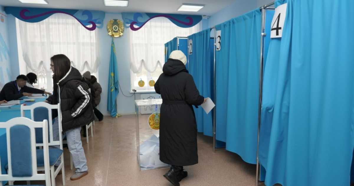 Қазақстандықтардың 37,5 пайызы дауыс беріп үлгерді