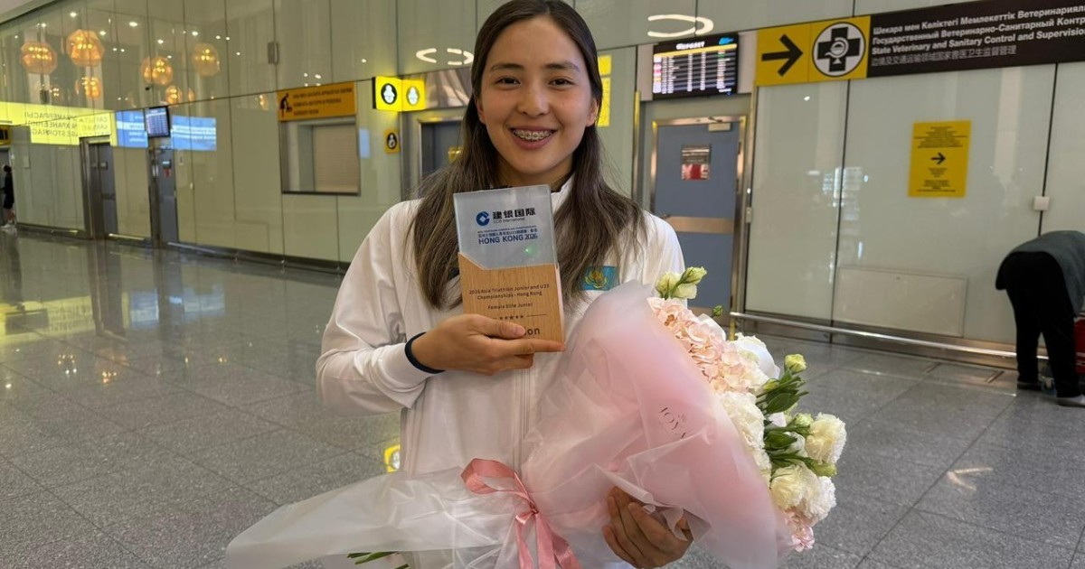 Жасөспірімдер арасында триатлоннан тұңғыш чемпион атанған Диана Ержанова: Жазғы Азия ойындарына баруды көздеймін