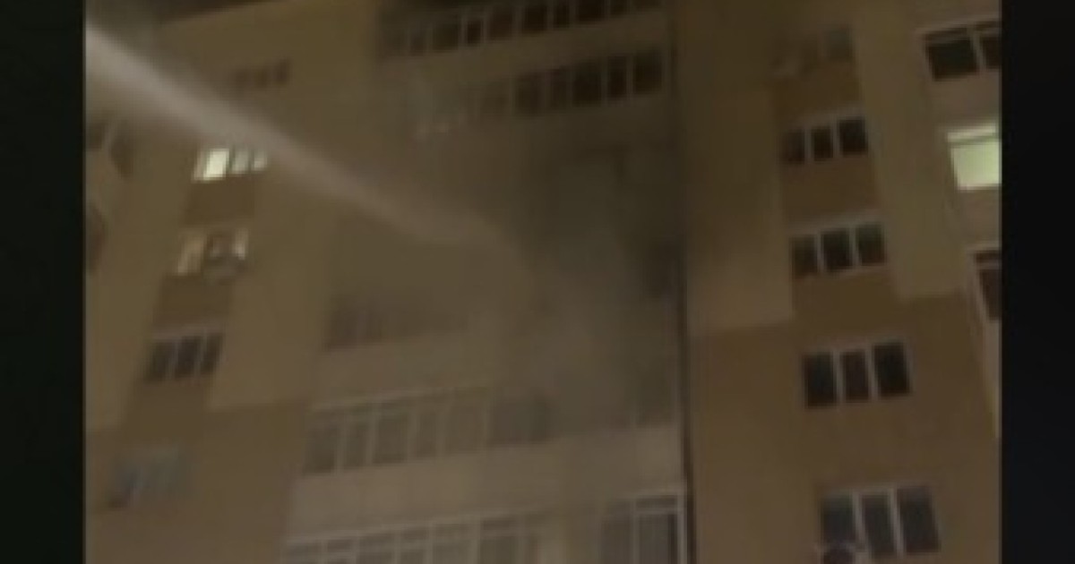 Астанада көпқабатты тұрғын үйде шыққан өрт жедел сөндірілді