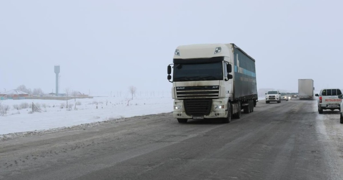 Елімізде жүк көліктерінің қозғалысына көктемгі шектеу енгізіледі