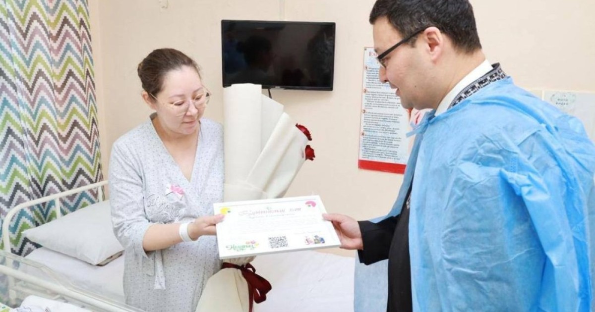 Астанада Жаңару күні туған сәбилерге ерекше сыйлық берілді