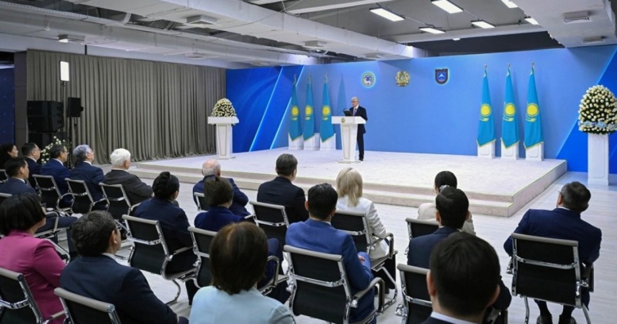 Президенттің әл-Фараби атындағы ҚазҰУ-да ғылыми қоғамдастықпен кездескен жиында сөйлеген сөзінің мәтіні