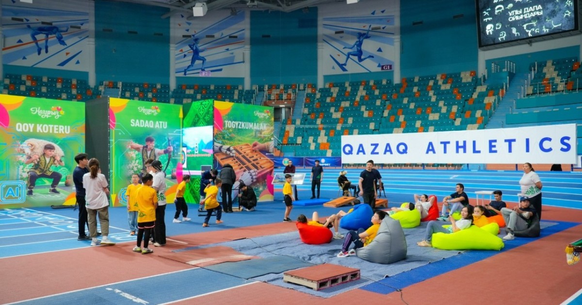 Наурызнама: Астанада отбасылық «Ұлы дала ойындары» эстафетасы өтуде