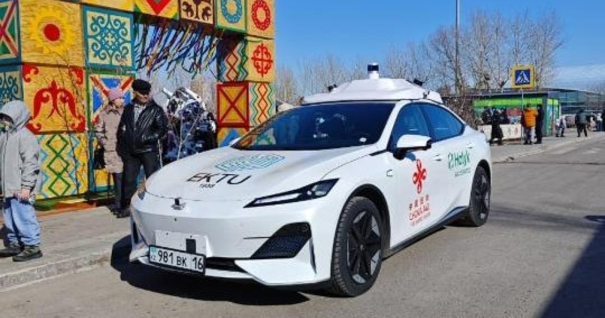 Digital Nauryz: Астанада өздігінен жүретін көлік сынақтан өтті
