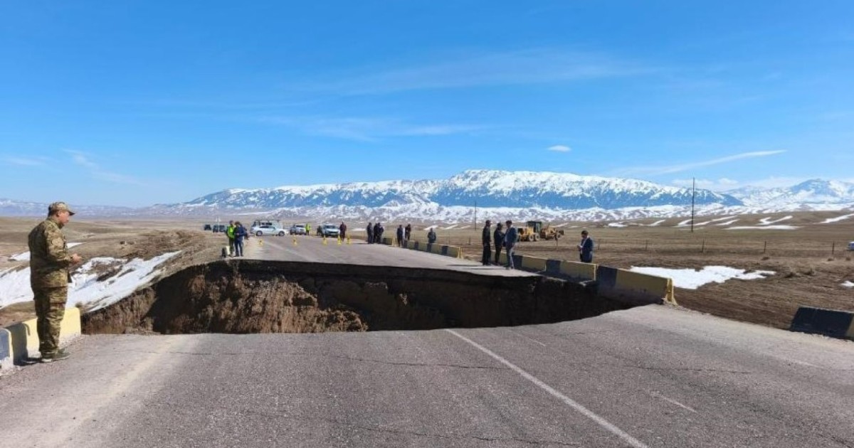 «Кеген – Нарынқол» жолындағы учаскені қарғын су шайып кетті