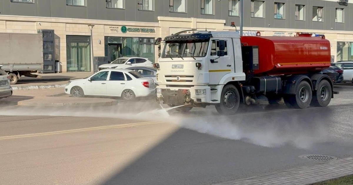 Астананың алты ауданында тазалық пен жөндеу жұмыстары қарқынды жүріп жатыр