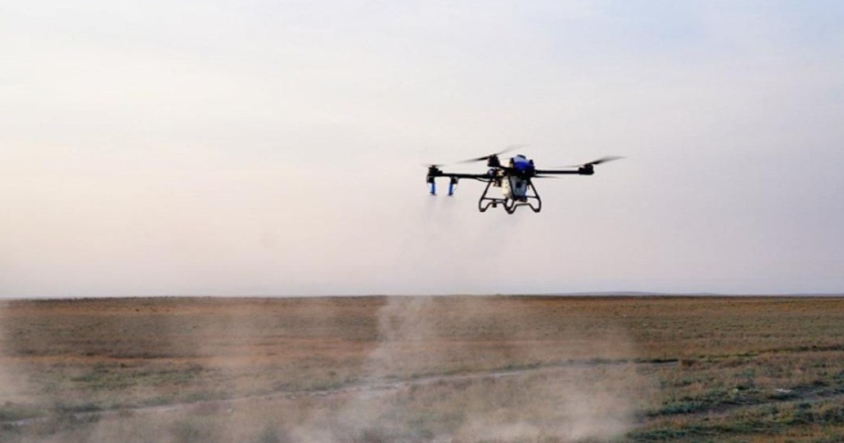 Шегірткеге қарсы күреске 100-ден астам агродрон жұмылдырылады