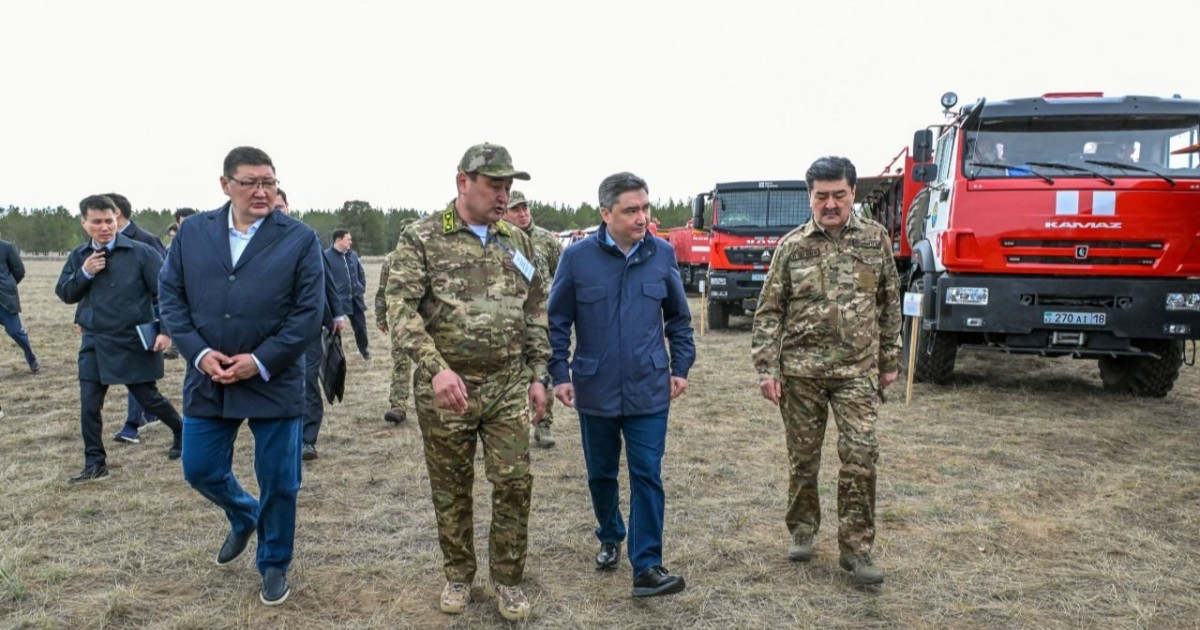 Премьер-министр «Семей орманы» резерватында ЖИ негізінде өртті ерте анықтайтын жүйенің нәтижесімен танысты
