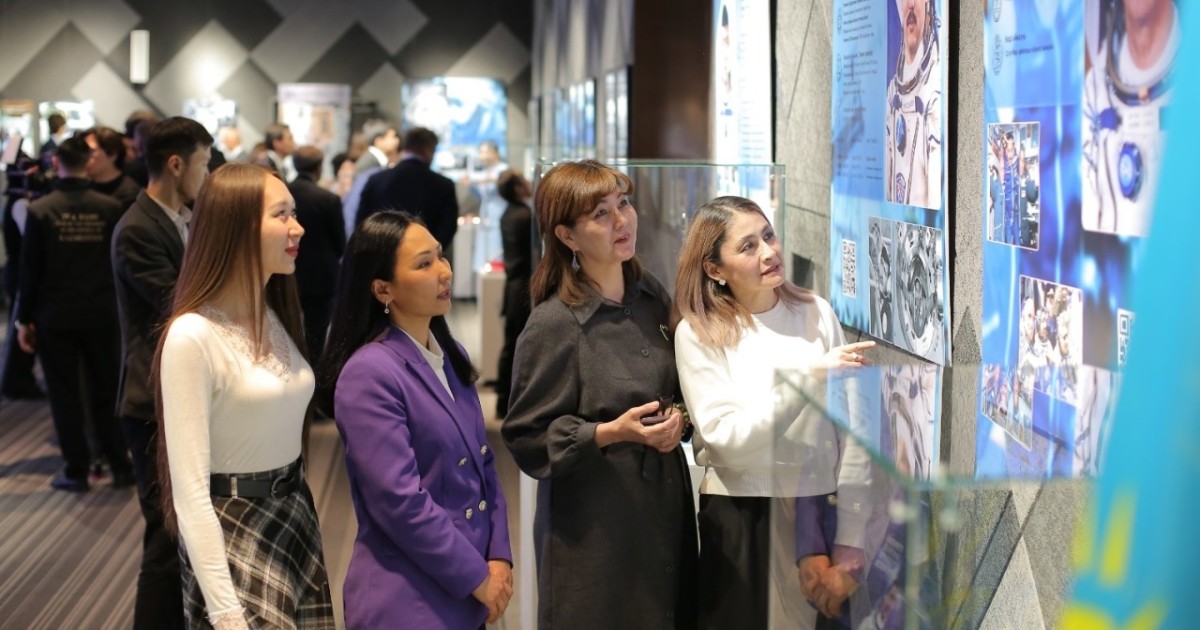 Астанада Юрий Гагариннің ғарышқа ұшқанына 65 жыл толуына арналған көрме ашылды