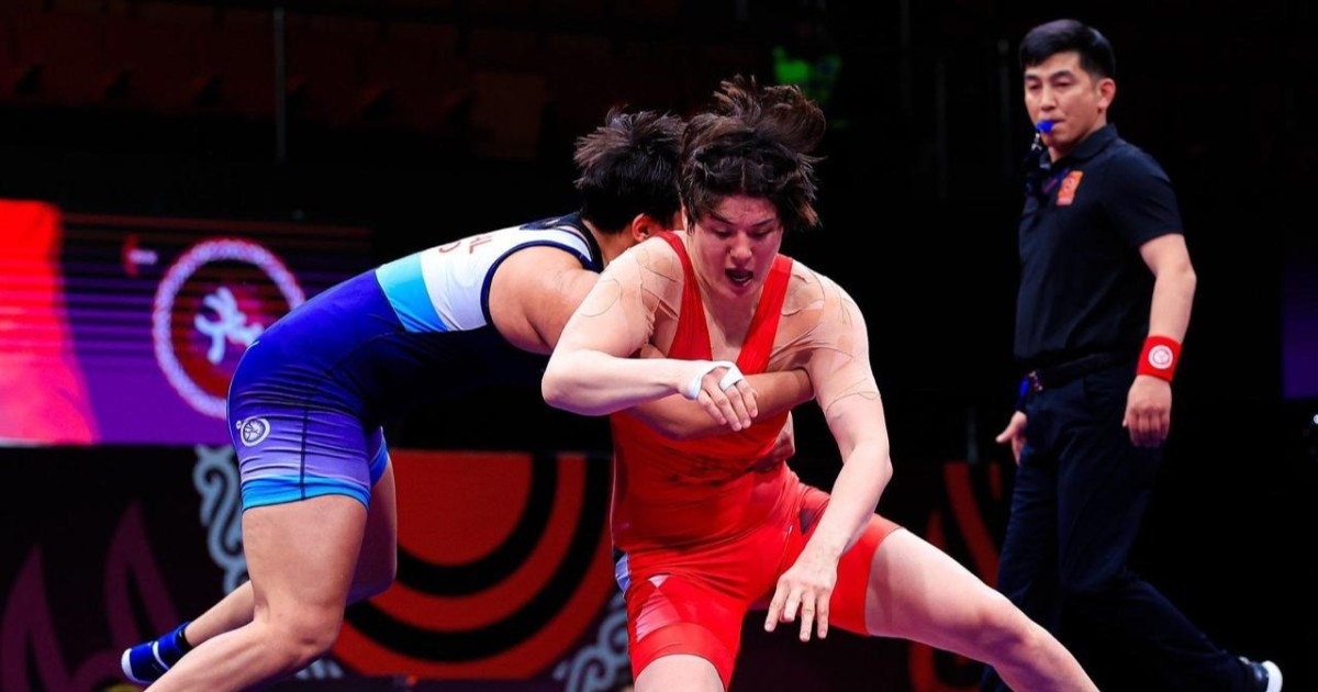 Гүлмарал Еркебаева Азия чемпионатында әйелдер күресінен қола медаль жеңіп алды