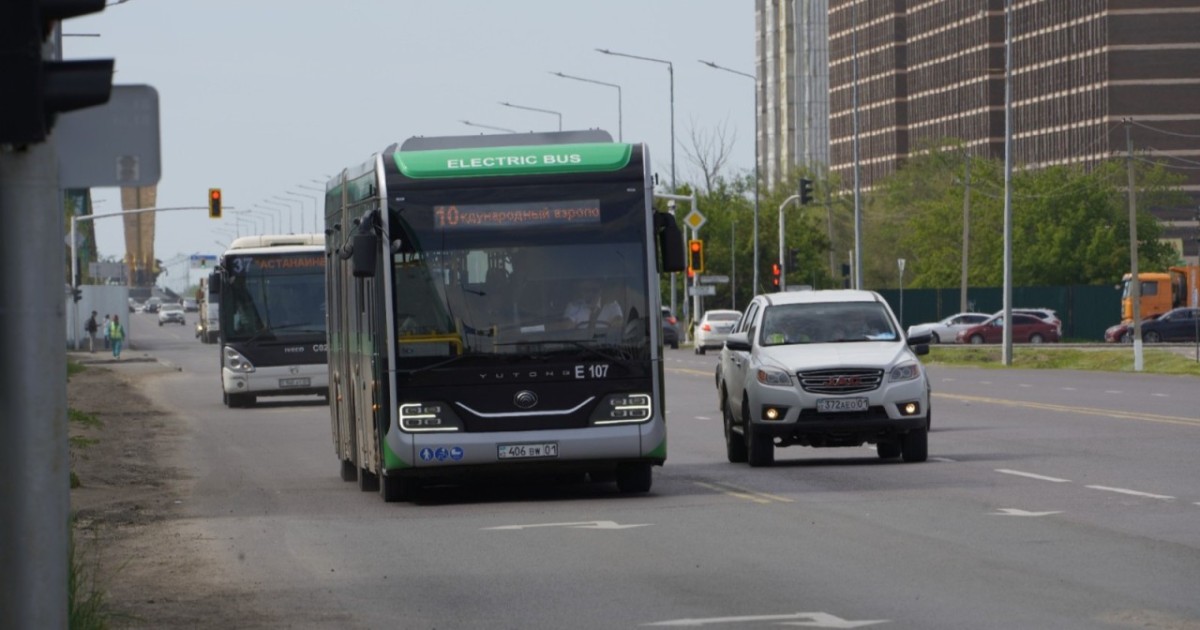 Астанада төрт автобустың қозғалыс бағыты өзгерді