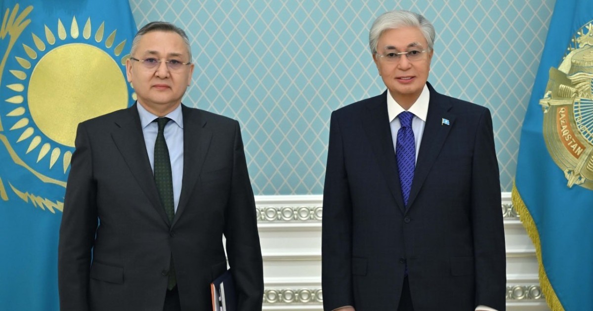 Президент ҰҚШҰ Бас хатшысы Таалатбек Масадыковты қабылдады