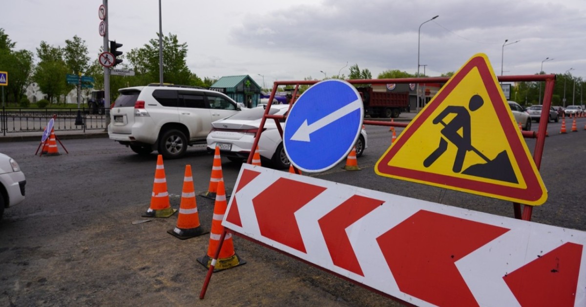 Астанада Абай даңғылының бір бөлігі уақытша жабылды