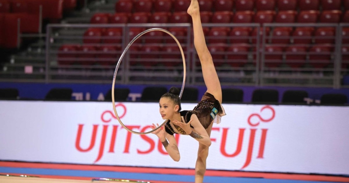 Қазақстан көркем гимнастшылары Әлем кубогында өнер көрсетеді