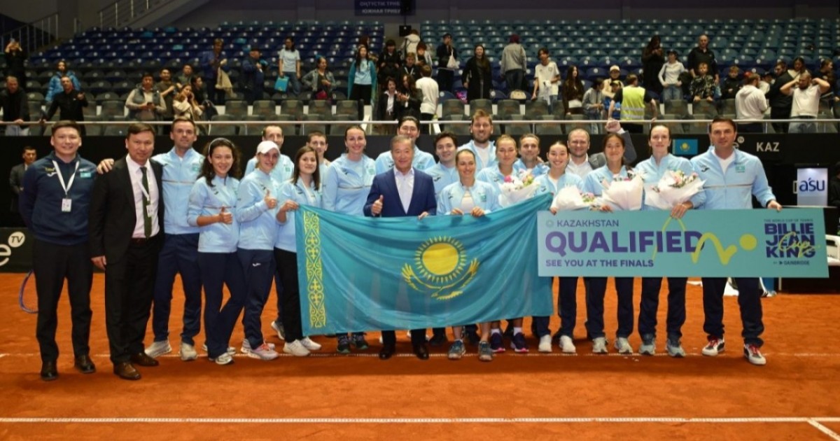 Теннистен Қазақстан әйелдер құрамасы әлемдік рейтингте жоғарылады