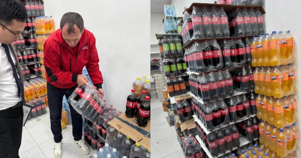 Шымкентте жалған Coca-Cola өнімдерін сатқандар жауапқа тартылды