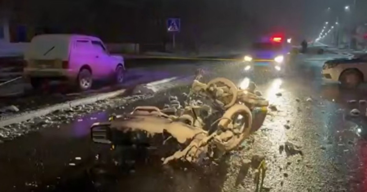 Қарағанды облысында екі мотоцикл соғылып, 2 адам қаза тапты