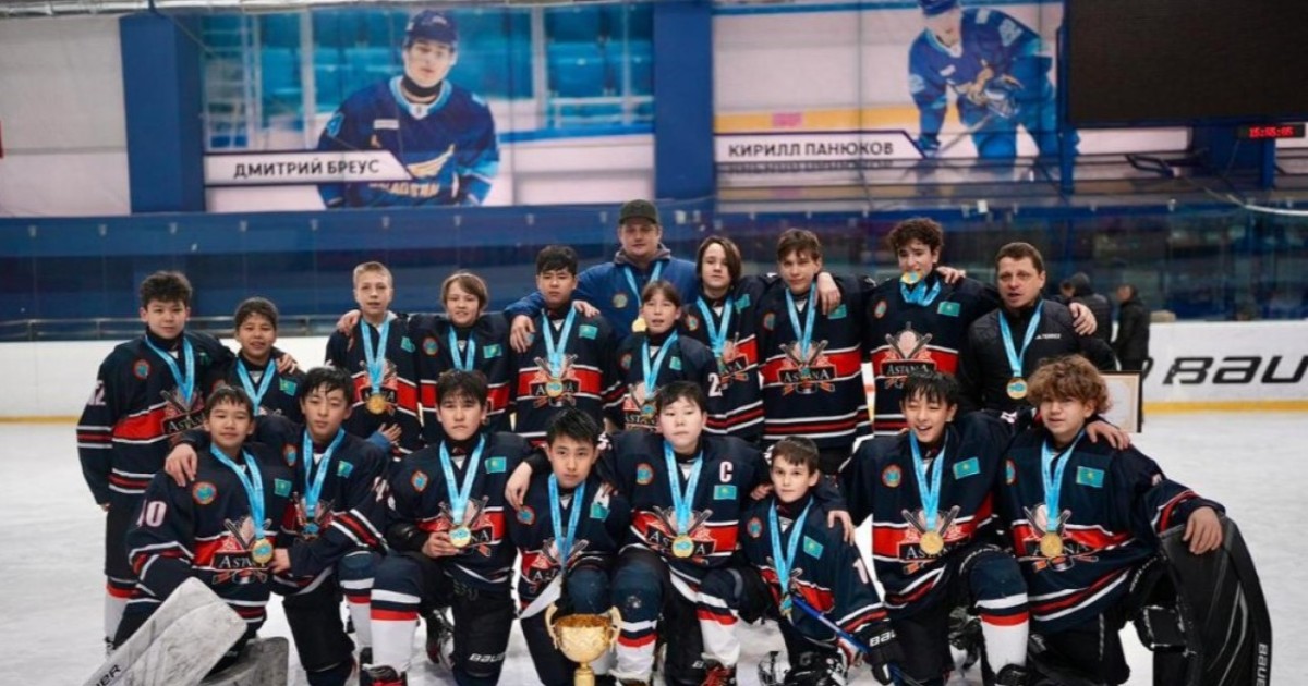 Елордалық жас хоккейшілер Қазақстан чемпионатында топ жарды