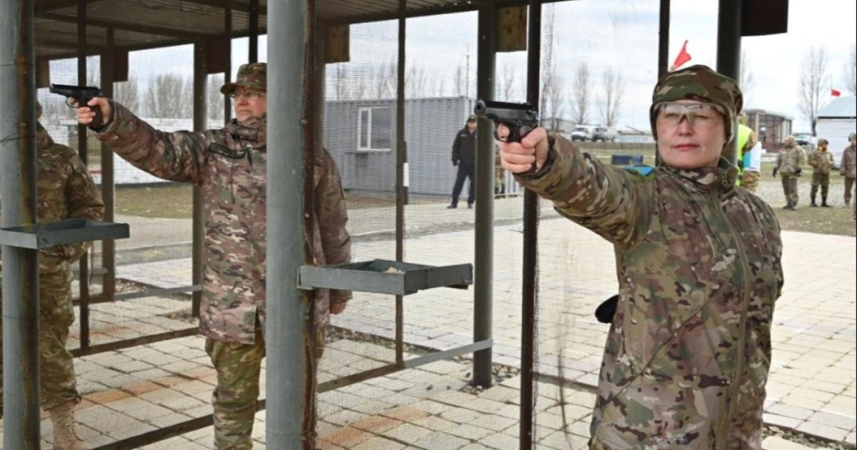 Астанада Қарулы күштердің үздік мергендері анықталды