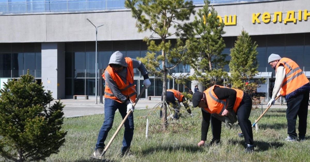 «Қазақстан темір жолы» Астанадағы «Таза Қазақстан» бастамасына қосылды