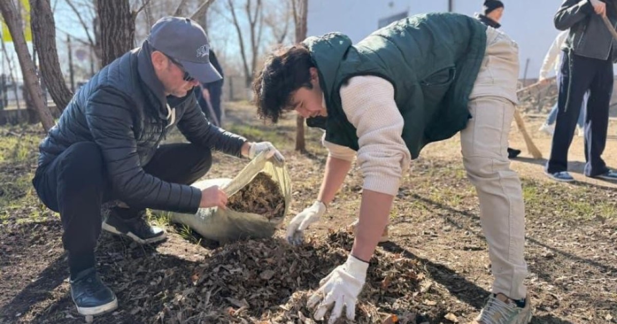 Астана театрлары «Таза Қазақстан» акциясына кең көлемде атсалысты
