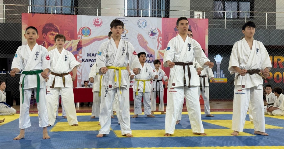 Елордада карате шинкиокушинкайдан ашық қалалық турнир өтіп жатыр