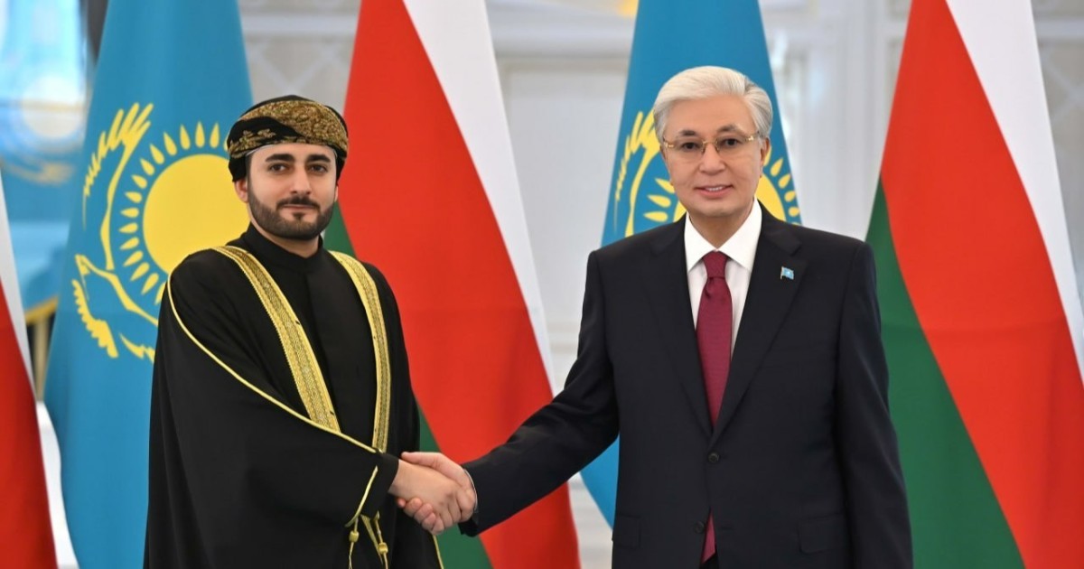Қазақстан Президенті  Оман Сұлтандығы Премьер-министрінің орынбасарын қабылдады