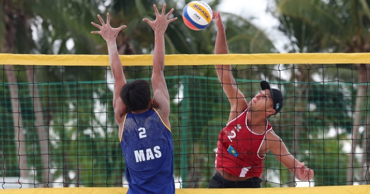 Азия жағажай ойындары - 2026: қазақстандық волейболшылар құрамасы сәтті өнер көрсетті